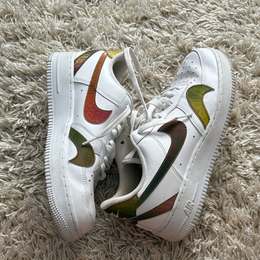 Nike "misplaced swoosh" Air Force